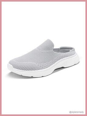Slip On Lightweight Mules Sneakers Comfortable Walking Shoes